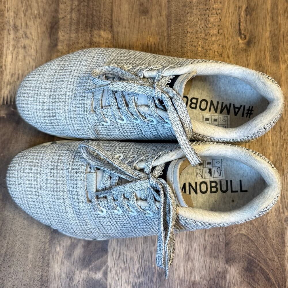 NOBULL Outwork Trainer CrossFit Gym Shoe Sneaker Textured Gray Women US 8 EU 39 - Picture 9 of 10